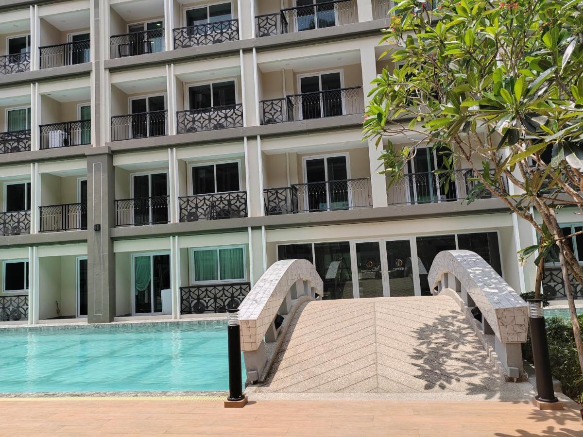 Romantic Beach Apartment芭堤雅水系高档酒店式公寓可做饭 Haat Jomtien Eksteriør bilde